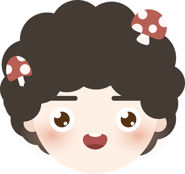 Free avatar boys head illustration