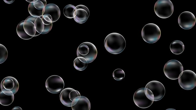 Free bubbles soap transparent illustration