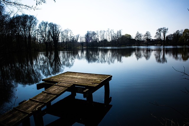 Free Lake Pier photo and picture