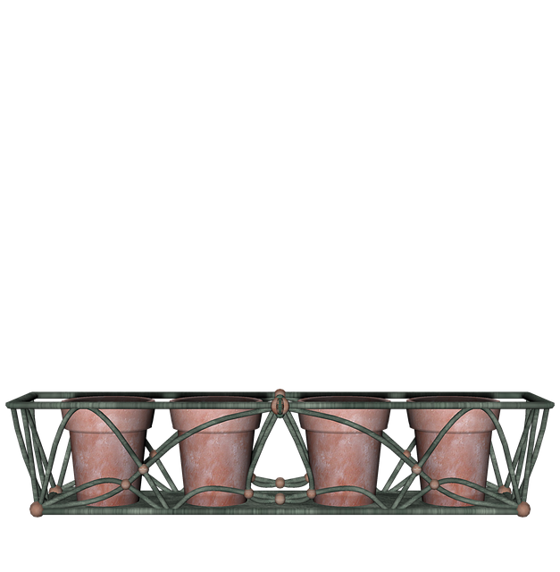 Download free HD stock image of Flower Pots Clay Free flower pots clay 3d rendering illustration