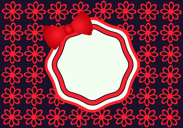 Free card tag frame vector