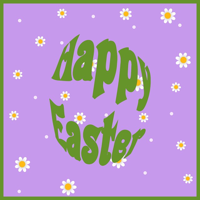 Free daisies flowers easter illustration