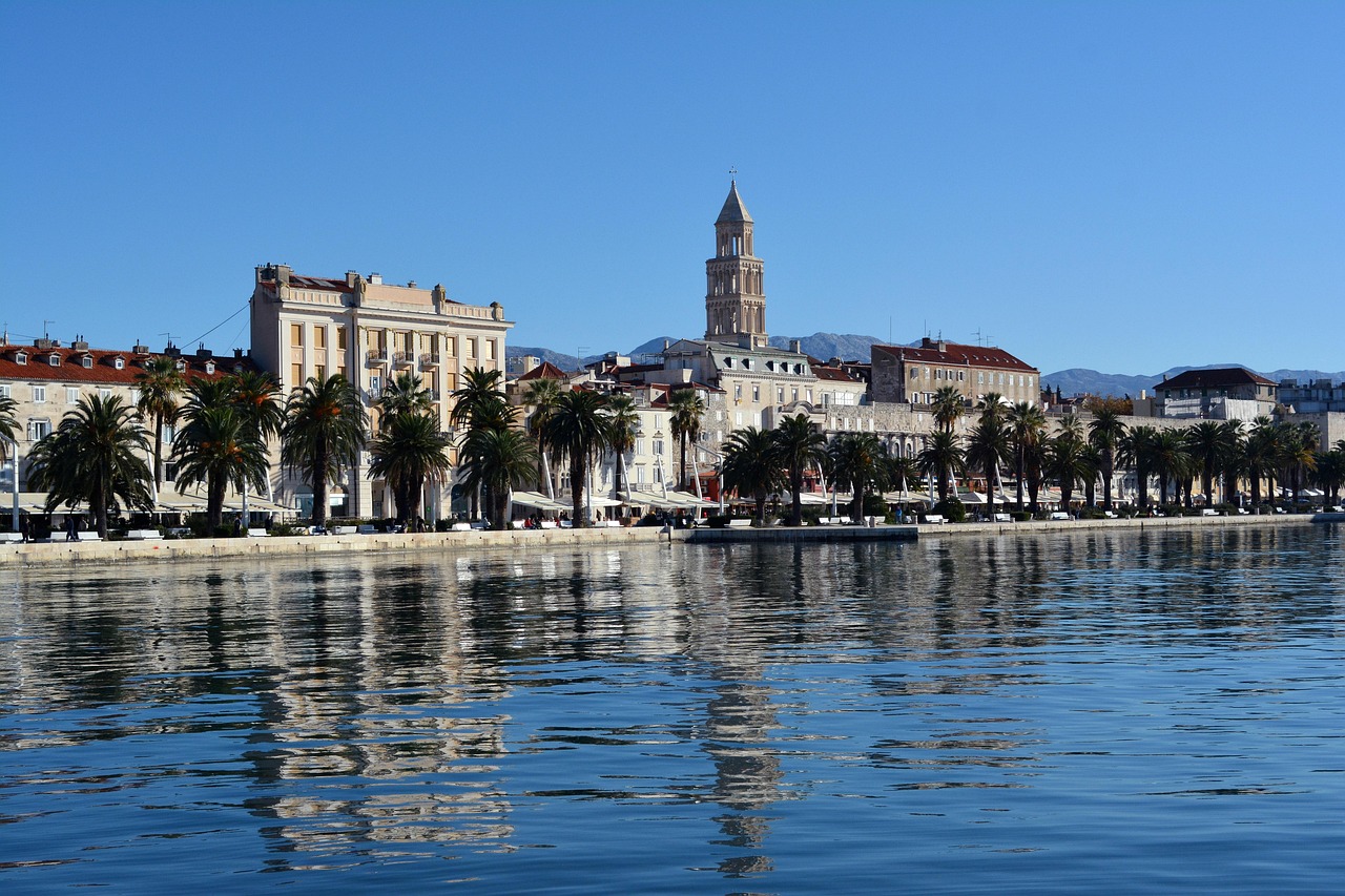 De Riva-promenade langs Diocletian's Palace 1