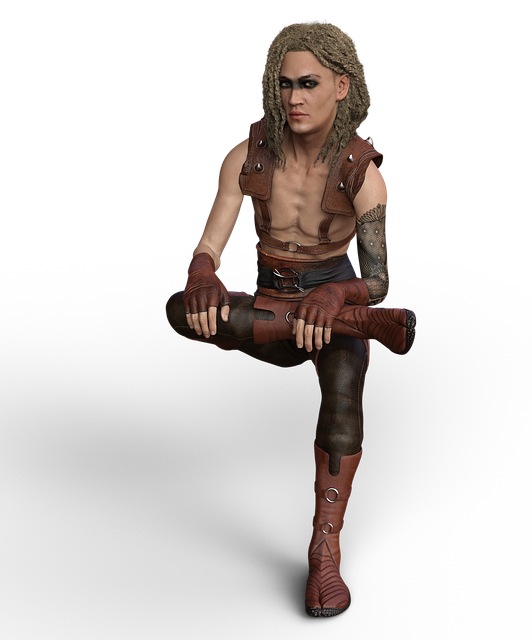 Download Man, Sitting, Dreads. RoyaltyFree Stock Illustration Image