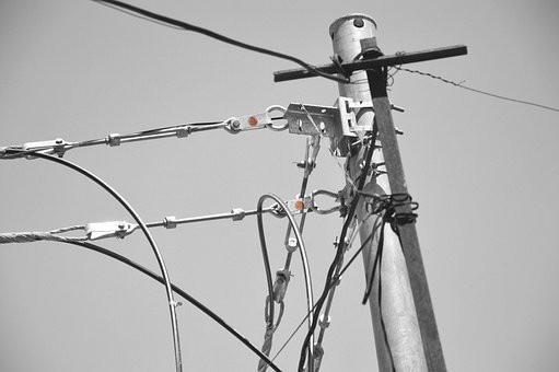 Free Pole Wire photo and picture