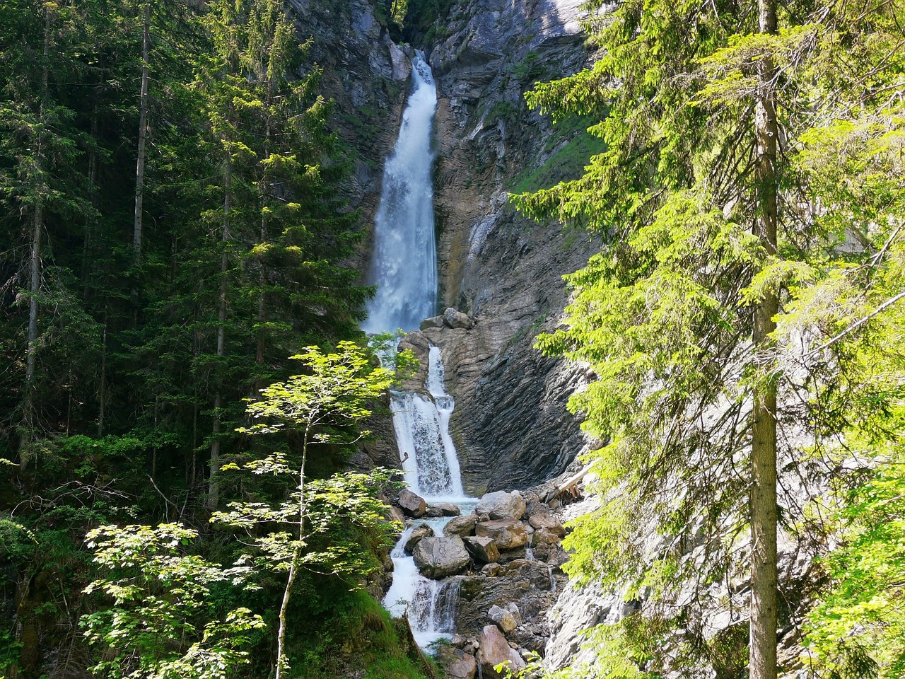 Waterfall Triglav Slovenia Free Photo On Pixabay Pixabay