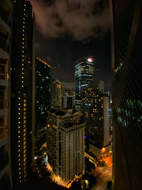 Free Night Architecture photo and picture