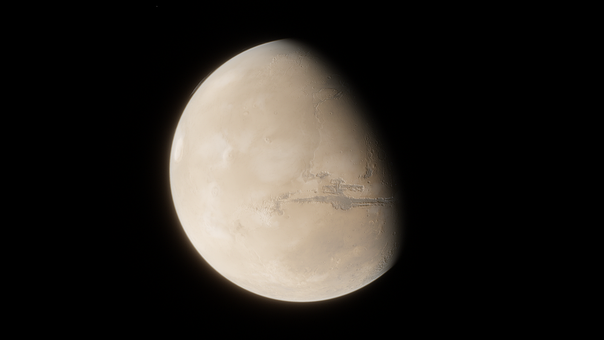 Free Mars Planet illustration and picture