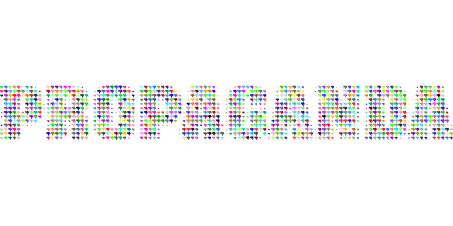 Free propaganda typography news vector