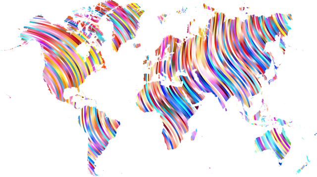 Free map earth world vector