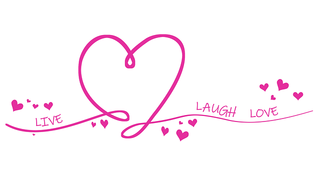 Download free HD stock image of Heart Love Free heart love laugh illustration