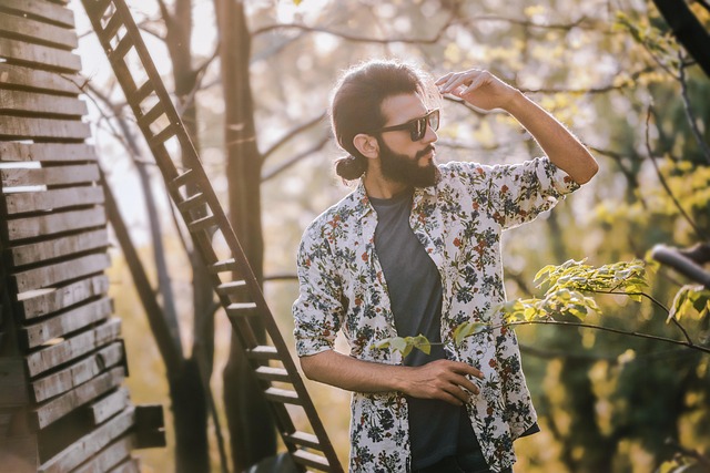 Mann, Mode, Pose, Modell, Männlich