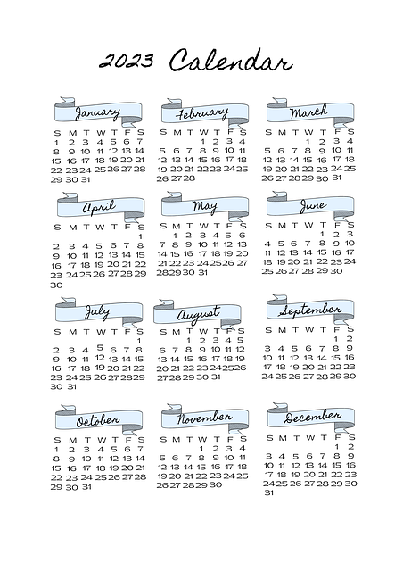 Calendario, 2023, Diciembre, Marcha