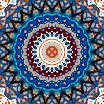 Abstrakt, Mandala, Kaleidoskop