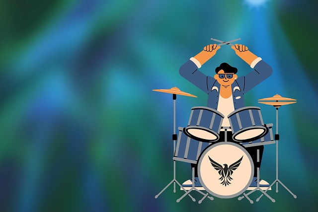 Free musician music concert illustration