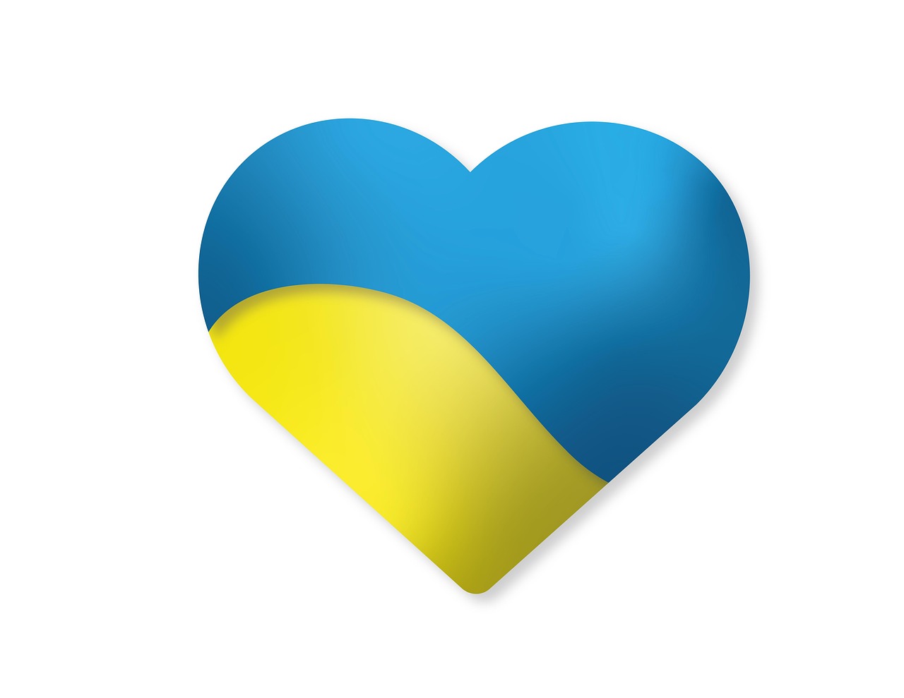 Download Heart, Ukraine Flag Colors, Ukraine National Colors. Royalty