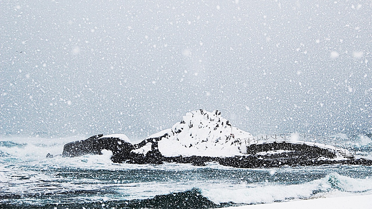 雪 冬天 海 - Pixabay上的免费照片