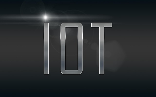 Free internet of things iot network illustration