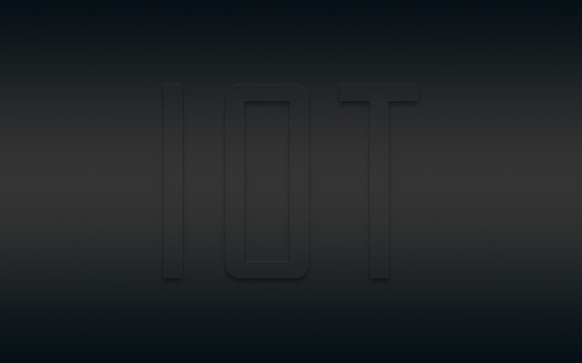 Free internet of things iot network illustration