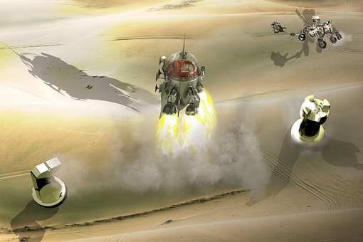 Deserto, Alienígenas, Espaço, Planeta