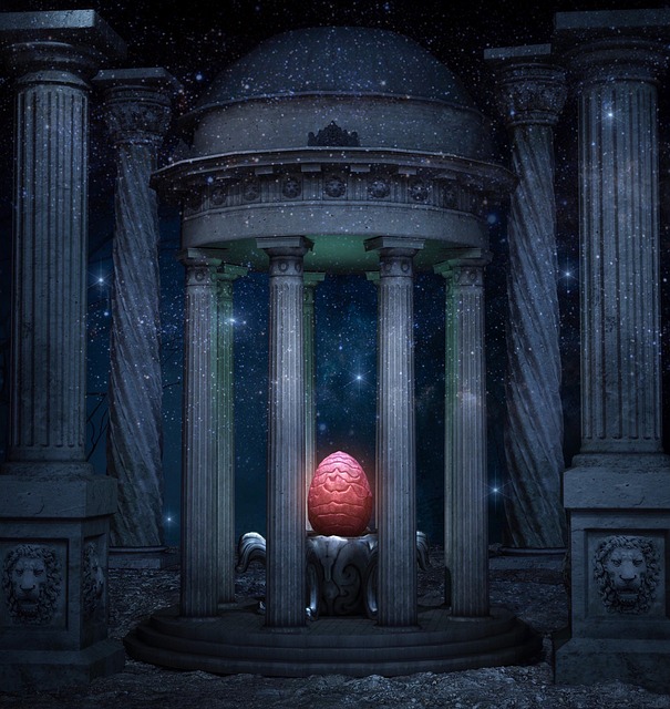 Fantasía, Huevo, Noche, Magia, Mago