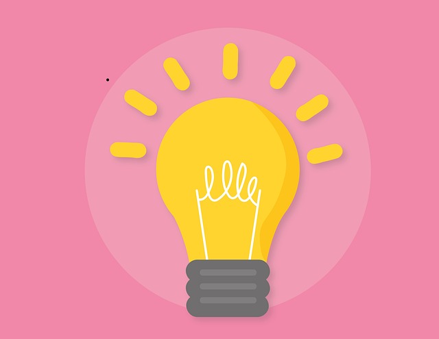 Free light bulb idea thought illustration