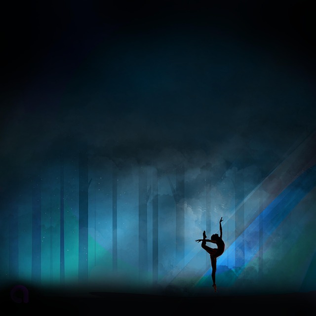 Free forest ballerina fantasy illustration