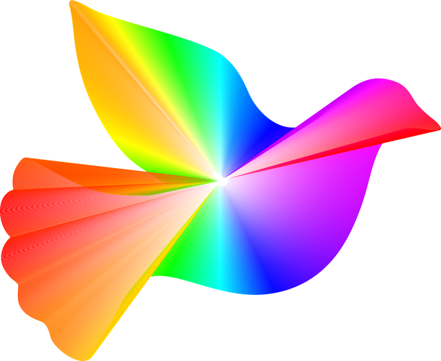 Free dove bird peace vector