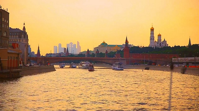 The Moscow River Sunset - Free photo on Pixabay - Pixabay