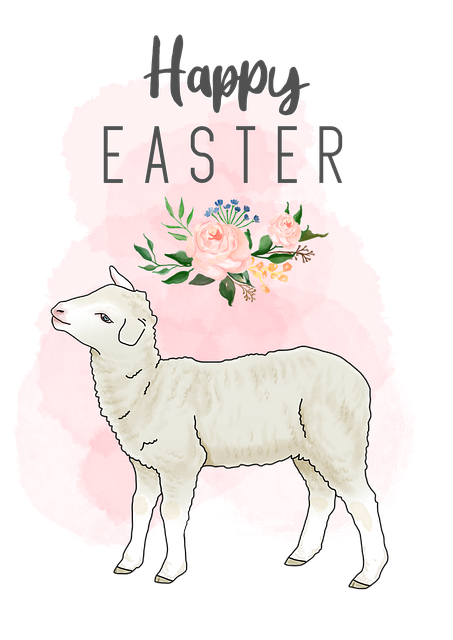 Ostern, Grußkarte, Kunstwerk