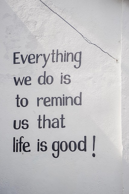 Vida, Feliz, Boa, Tudo, Felicidade, Muro