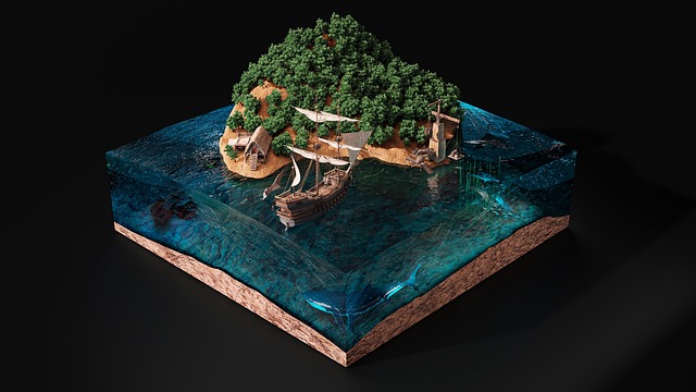 Free Village Ship photo and picture