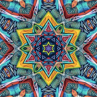 Abstrakt, Kaleidoskop, Digital