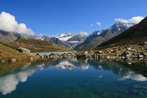 Free Mountains Lake photo and picture