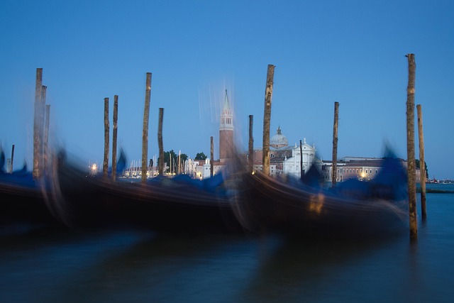Venedig, Italien, Vand, Nat