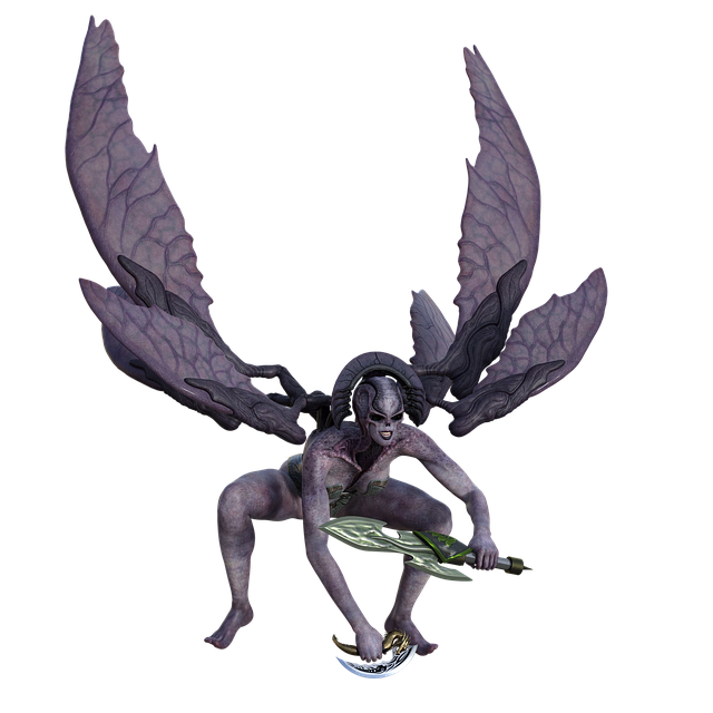 Free character fantasy 3d render illustration