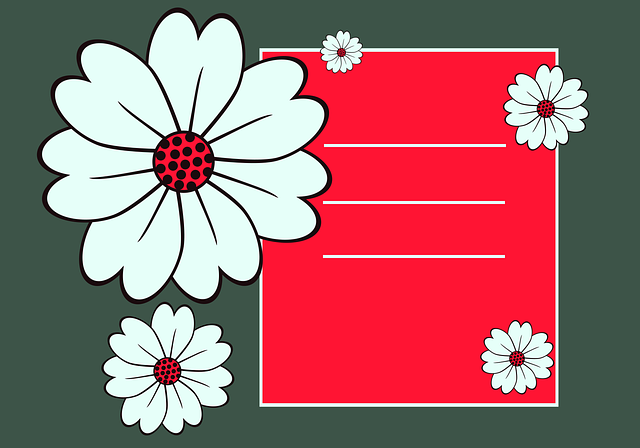 Free background flower wallpaper card vector