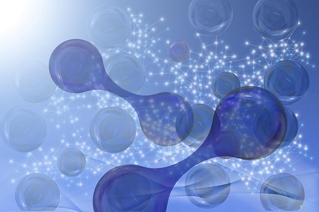 Free chemistry molecules hydrogen illustration