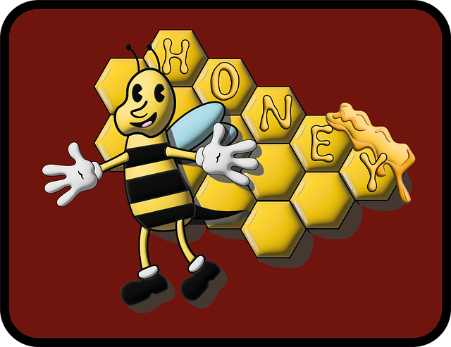 Пчела, Honey, Медовый, Соты, Природа