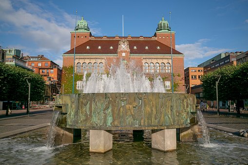 Free Borås Town Hall photo and picture
