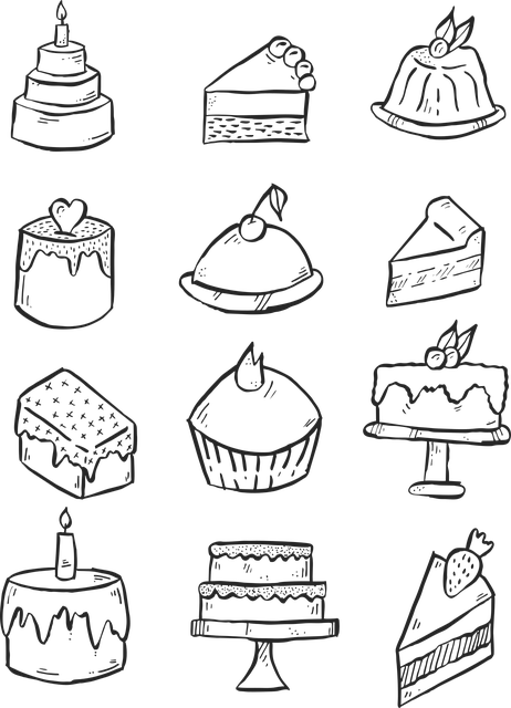 Free pie cartoon icon vector