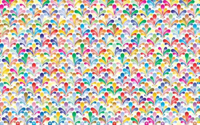 Free art fleur-de-lis colorful wallpaper vector