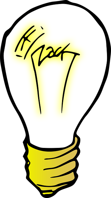 Free lamp light bulb vector