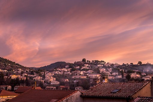Free France Sunset photo and picture