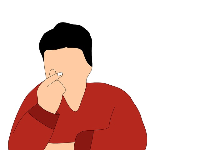Hombre, Dedo Corazón, Dibujos Animados