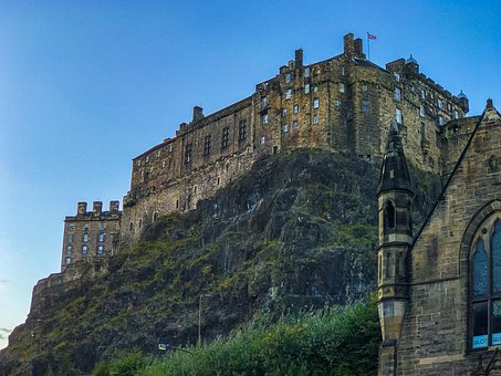 Edinburgh, Skotland, Slot, Fort