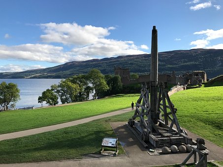 Loch Ness, Skotland, Trebuchet, Fort