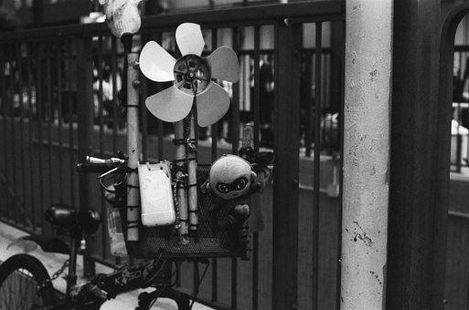 Lamele Ventilatorului, Bicicletă, Stradă