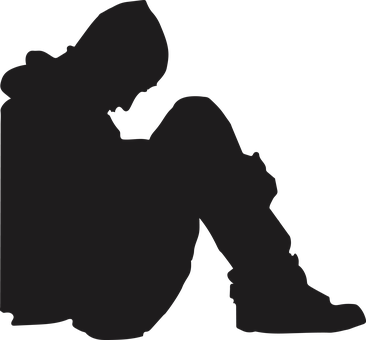Einsam, Traurig, Allein, Mann, Clip Art