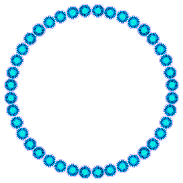 Free background frame ring illustration